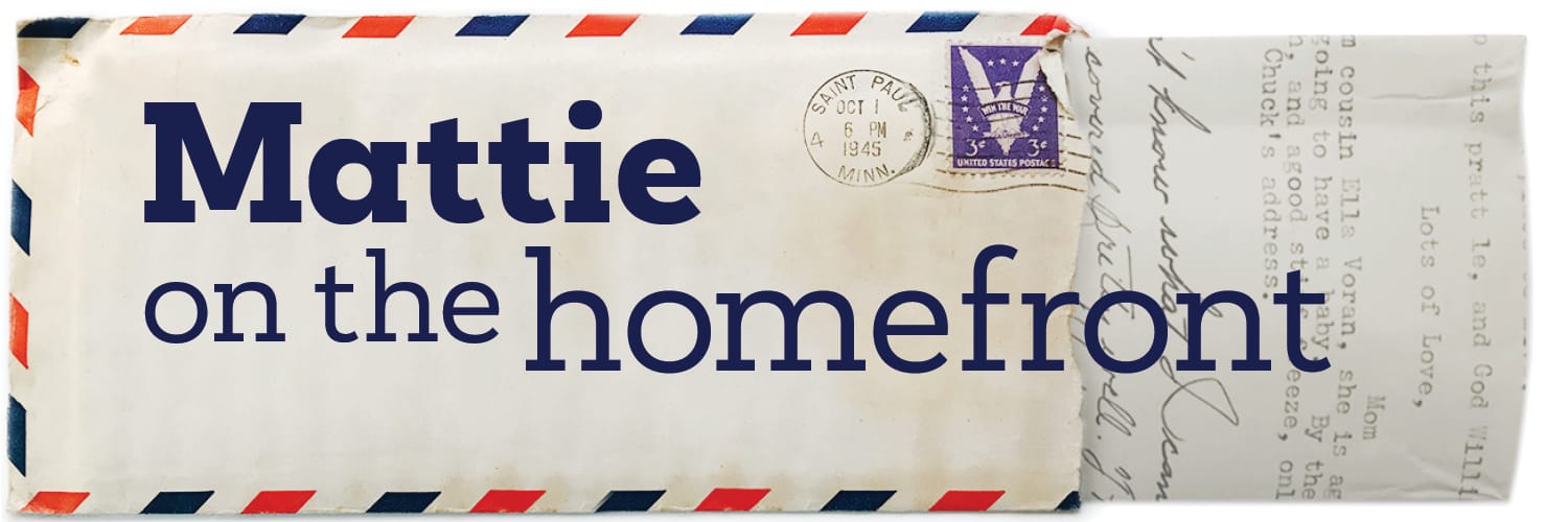Mattie On The Homefront